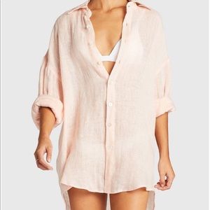 Vitamin A Swim linen cover-up